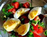 Une image de l'étape 4 de Salade de cresson et tomates.