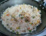A picture of step 3 of Veggies pulao.