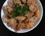 Hình bước làm 2 của món Thịt lợn chiên xù