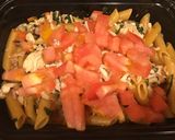 A picture of step 8 of Chicken bacon ranch pasta.