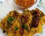 A picture of step 15 of Dal Khichdi.