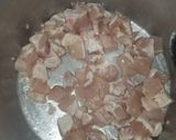 A picture of step 2 of Chicken tikka pasta 🍝.