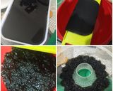 Foto langkah ke 3 dari resep Agar-Agar Teh Susu dan Cincau.