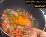 A picture of step 5 of Masala Oats.