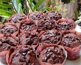 Foto langkah ke 6 dari resep Muffin Chocholate ala Rumahan.