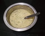 A picture of step 3 of Moong Dal Appe.