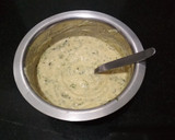 A picture of step 3 of Moong Dal Appe.
