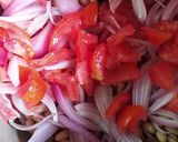 صورة لخطوة 1 من وصفة 😋 لوبية الحمرا باللحم 😍