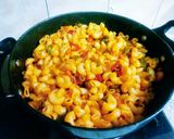 A picture of step 6 of Cheesy pasta tart.
