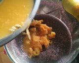 A picture of step 2 of Orange mocktail.