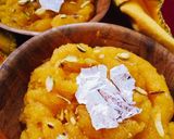 A picture of step 6 of Makhandi halwa.