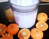A picture of step 1 of Fresh Orange juice.