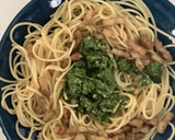 Foto del paso 4 de la receta: Espaguetis al Pesto con chicha