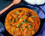 A picture of step 7 of Mushroom Butter Masala Curry / Mushroom Makhani.