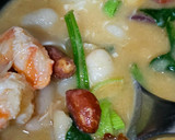 Foto del paso 6 de la receta: Judías blancas, langostinos en curry verde