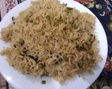 A picture of step 8 of Matar pulao,.
