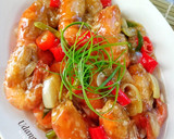Foto langkah ke 4 dari resep Udang Saos Tiram.