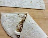 Foto del paso 4 de la receta: 🍕Pizza de Wraps con relleno de carne picada y mozzarella…