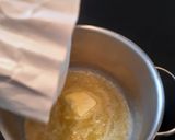 Une image de l'étape 1 de Croissant au jambon et béchamel.