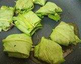 A picture of step 14 of Stuffed Mustard Leaves Parcels.