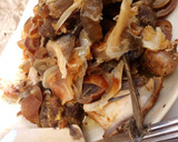 A picture of step 1 of Miyar Egusi.