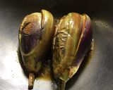 A picture of step 5 of Baingan Curry.