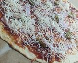 Jalapenos pizza recept fázis 4 fotója