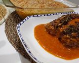 Foto del paso 7 de la receta Cerebro de Carne Picada asada con corazón de Tomate y Salsa sangrienta