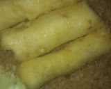 A picture of step 5 of Bread crumbs chicken rolls with elaichi tea.