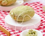 Foto langkah ke 3 dari resep Pumpkin Matcha Cream Donut.
