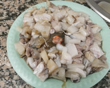 Foto del paso 1 de la receta: Sèpia amb patates a l'all negre