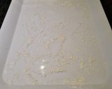 A picture of step 3 of Rye English Muffins.
