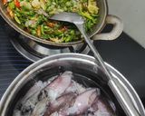 Foto langkah ke 6 dari resep Cumi tinta cabe hijau.