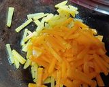 A picture of step 4 of Pumpkin Bhujia.