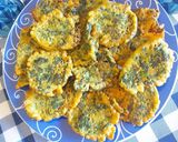 A picture of step 3 of Swiss Chard Fritters.