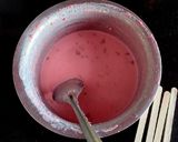 A picture of step 3 of Rose Rabri Kulfi.
