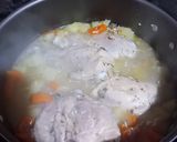 Foto del paso 1 de la receta: Revuelto de arroz, verdura y pollo