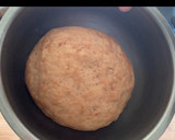 A picture of step 6 of 2 layer bread.