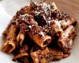 Foto del paso 8 de la receta: Rigatoni con morcilla y champiñones