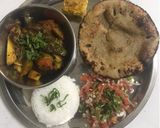 A picture of step 5 of Brinjal sabzi.