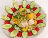 รูปขั้นตอนการทำที่ 3 ของ ใบเซเลอรี่ผัดหมูสามชั้น คีโต