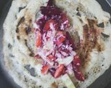 A picture of step 3 of Coffee Dosa.