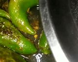 मारवाड़ी स्टाइल हरी मिर्ची की सब्जी (marwari style hari mirch ki sabzi recipe in Hindi) रेसिपी चरण 6 फोटो
