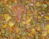 عکس مرحله 3 از دستور خورش لوبیاسبز