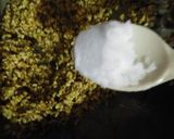 A picture of step 3 of Parwal and moong dal ki curry.