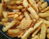 A picture of step 4 of Honey chilli potato.