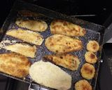 Foto del paso 9 de la receta: Milanesas de Berenjena con papas HOT🔥