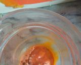 A picture of step 2 of Orange and Mango Slush.