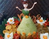 Foto langkah ke 8 dari resep 🌳🌳Tumpeng Mini Ijo.