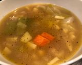 A picture of step 8 of Winter Warmer Leek and Potato Soup.